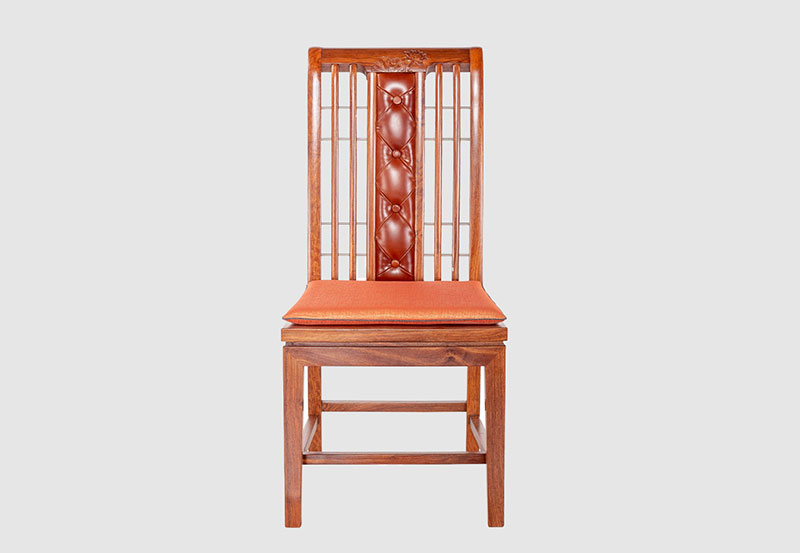 深州芙蓉榭中式实木餐椅效果图